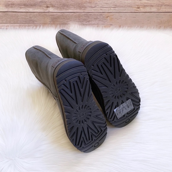 UGG Classic Short Stud II Charcoal Boots - Picture 9 of 9